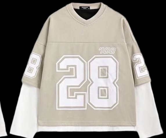 maglietta doppia manica