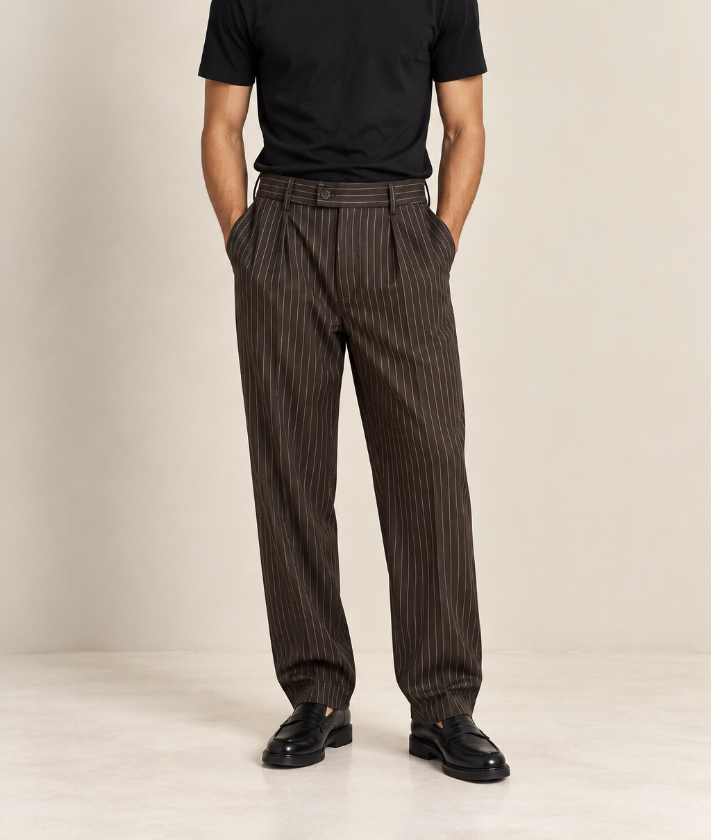 Pantalone gessato