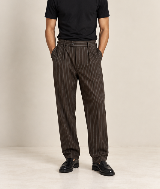 Pantalone gessato
