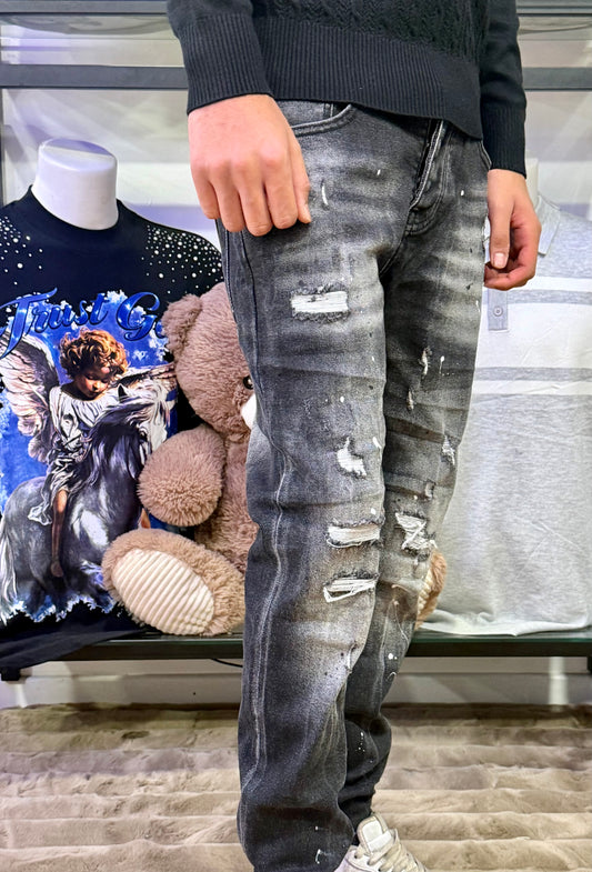 Splash Skinny Jeans