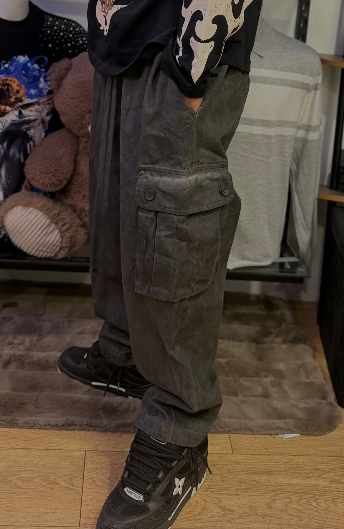 Pantalone slavato