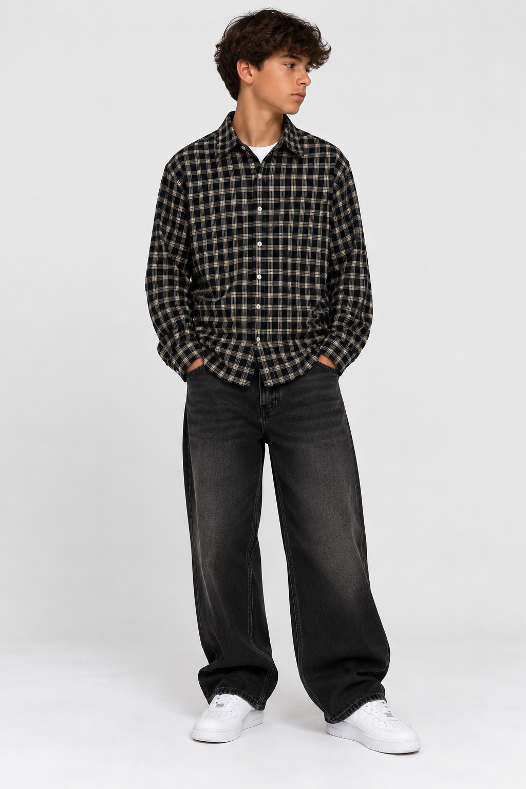 CAMICIA QUADRI BAMBINO