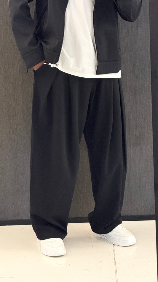 Pantalone Baggy con pence