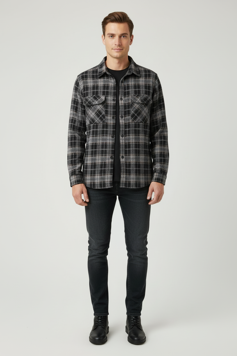 CAMICIONE LEGGERMENTE  PESANTE