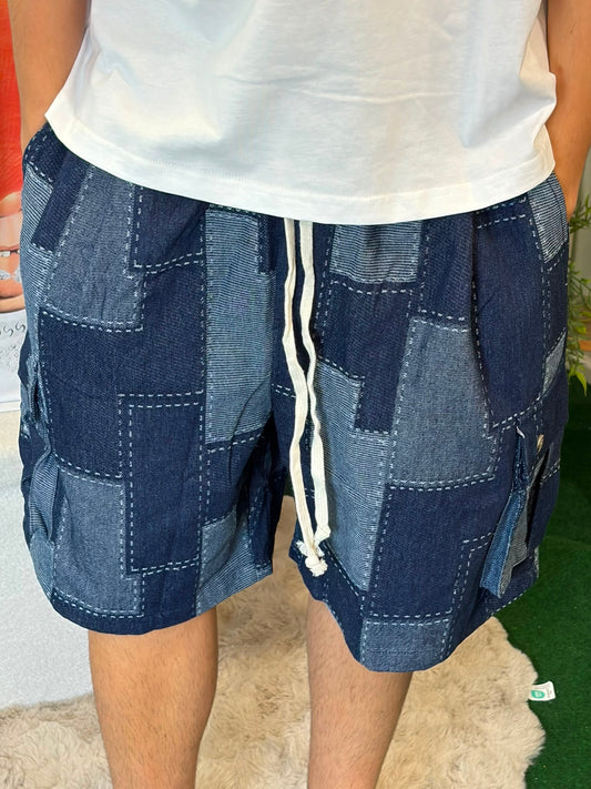 PANTALONCINI BLU