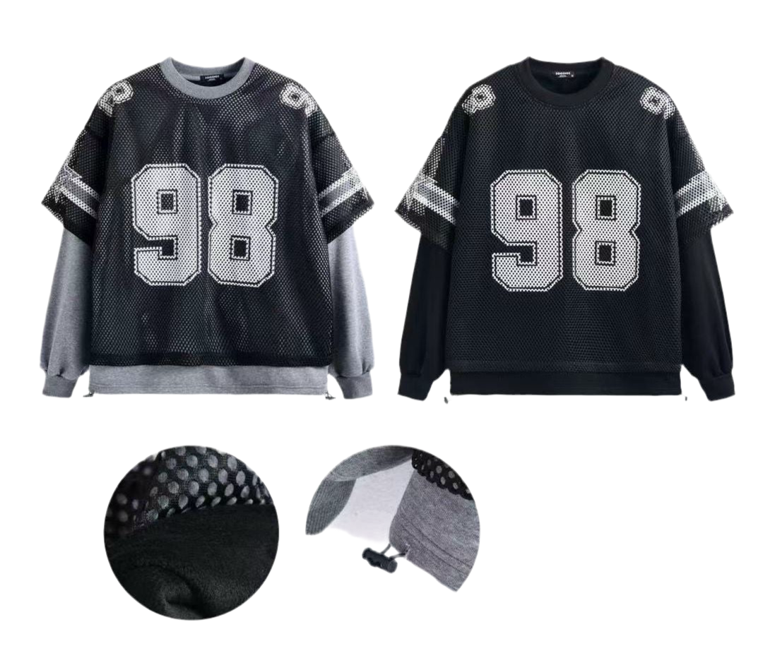 maglietta con retina