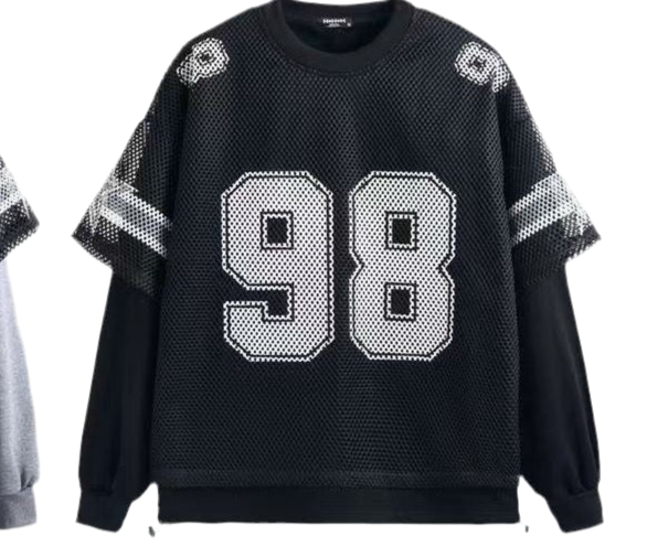 maglietta con retina