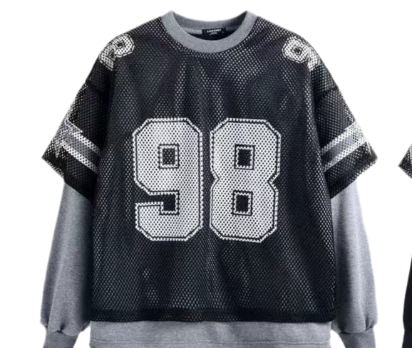 maglietta con retina