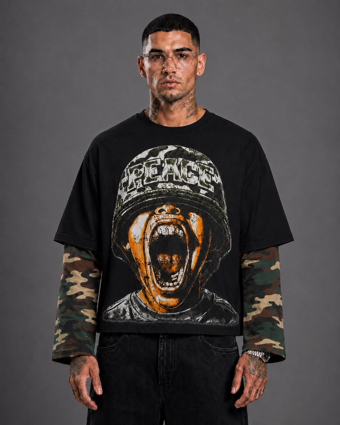 long sleeve Mimetica