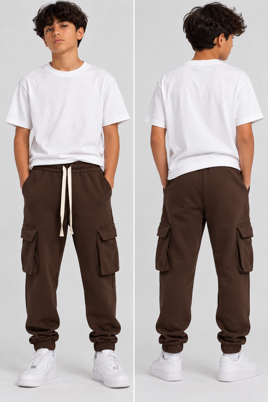 pantalone a costine bambino