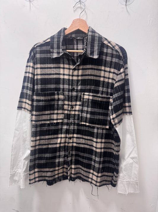 camicia doppio manica