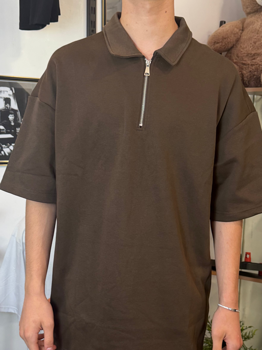 POLO CON ZIP