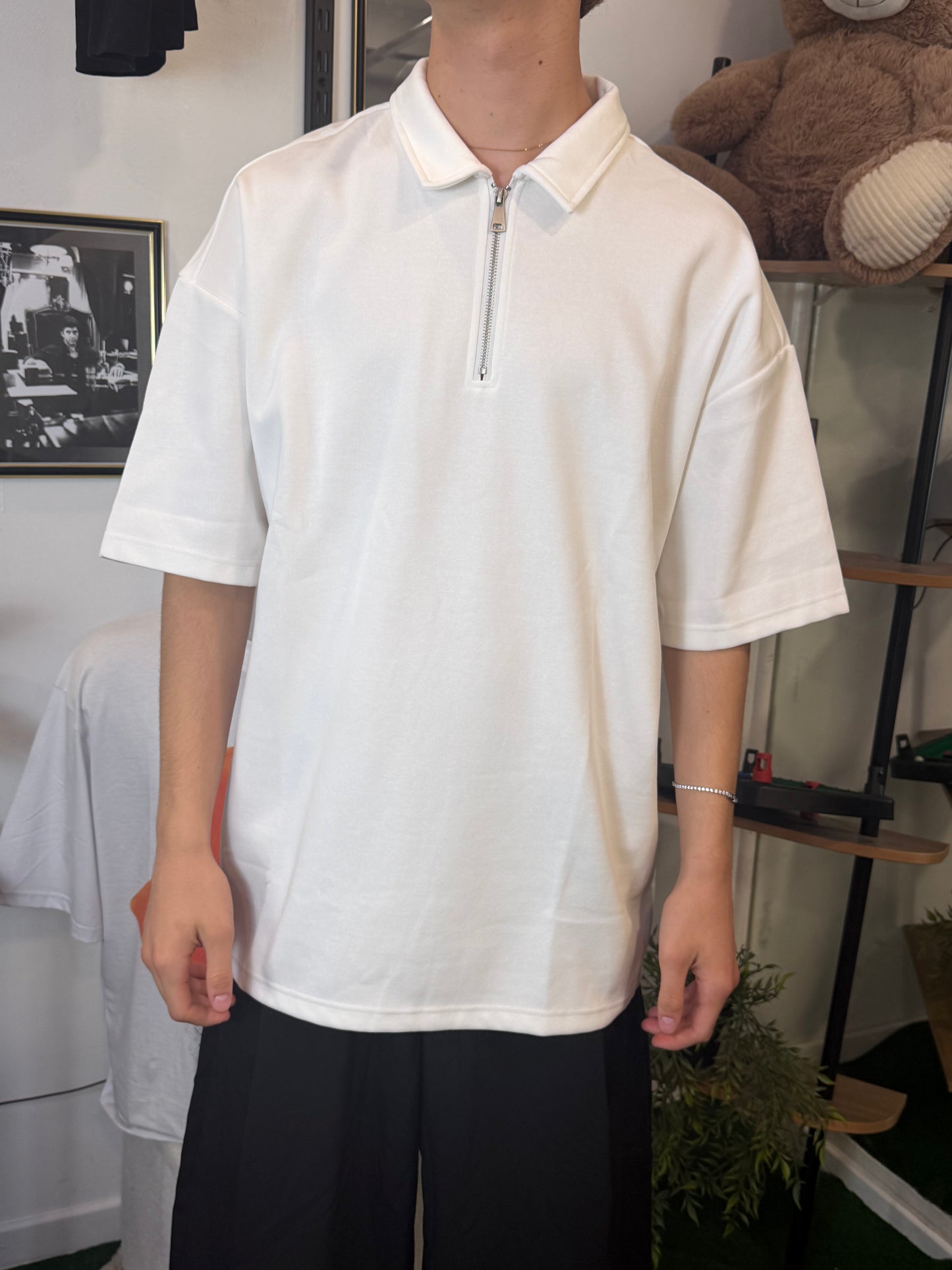 POLO CON ZIP